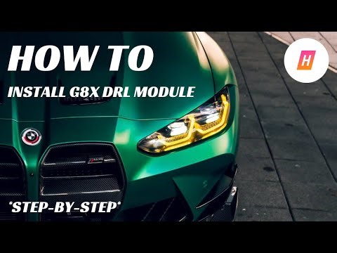 Step-by-Step Guide: Installing Yellow CSL DRL Modules on a G80 M3 | G82/G83 M4 | BMW G22 4-Series