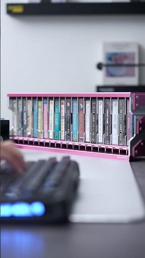 The Ultimate Modular Metal Storage For Cassette Tape Collections #cassette #audiophile #vintageaudio