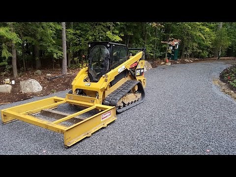 Cat 289D With Box Grader - Grading Stone