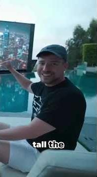 This Luxury Mansion Features an Absurdly Large Poolside TV Screen