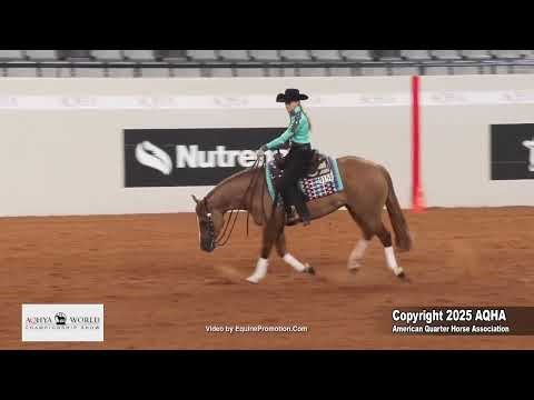 2025 Youth Reining 14-18 World Champion