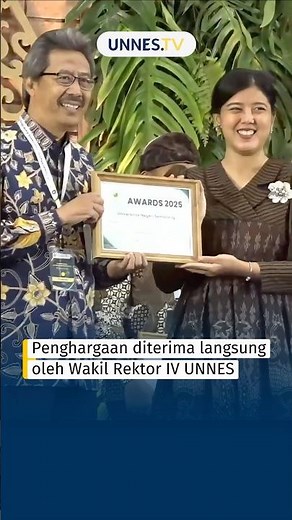 UNNES achieved 4th place as the Most Sustainable University in Indonesia