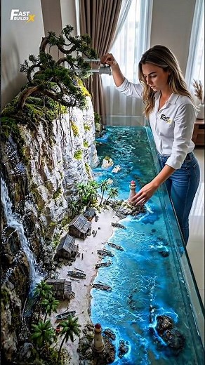 Making a Realistic Tiny Ocean! 🌊