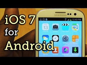 iOS 7 Home & Lock Screen for Android - Samsung Galaxy S3 [How-To]