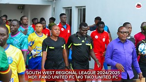 Tiko United FC suffered a 0-1 defeat in their league opener against Fako United FC on Match Day One of the South West Regional League | Tiko Magazine