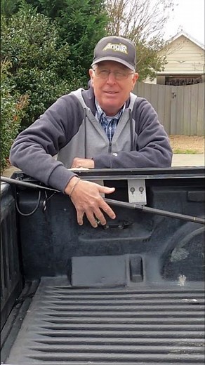 Storing Fishing Rods In Truck #shorts