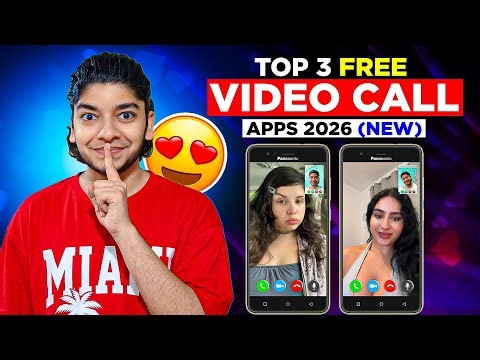 Top 3 Free Video Call Apps 📲 | Best Video Call App ⚡| (Unlimited Free Video Call App ✅