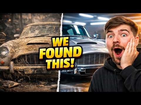 Full Restoration of an Abandoned Aston Martin DB5 - From Rust to Showroom | Aston Martin DB5