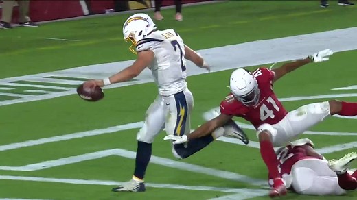 Easton Stick shifts into overdrive on wild TD run