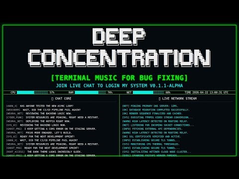 Late Night Programmer: Deep Focus Coding Music @ 1AM – No Distraction Beats