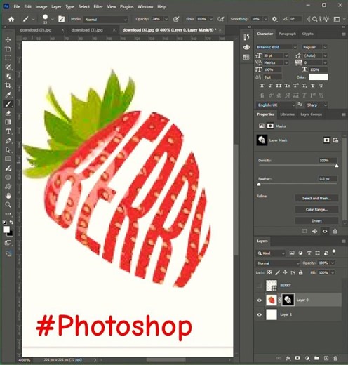 Quick Graphic Design Idea in Photoshop - Photoshop Tutorial #shorts #photoshop #tutorial