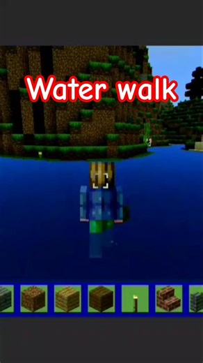 water walk #minecraft