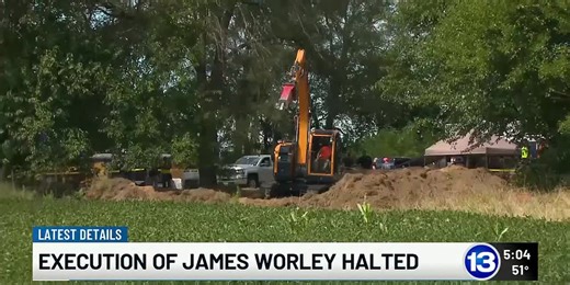 Execution of James Worley halted
