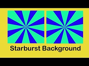 Make a Starburst Background In Adobe Photoshop