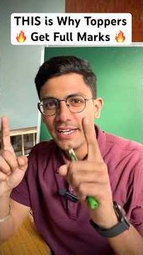 How Toppers Write Answers (Real Answer Sheet Analysis) | #cbseboard #topper #answersheet