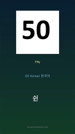 Number Fifty in different languages