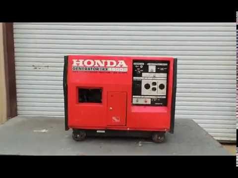 Honda EX 4500S Gas Powered Electric Start Portable Generator