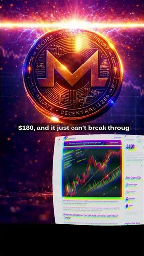 XMR Can’t Break This Level 😬 Here's Why Monero is Stuck