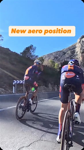 Artem Shcherbyna on Instagram: "@warrenbarguil showing his new aero position on TT bike 😅 #cycling #procycling #cyclinglife"