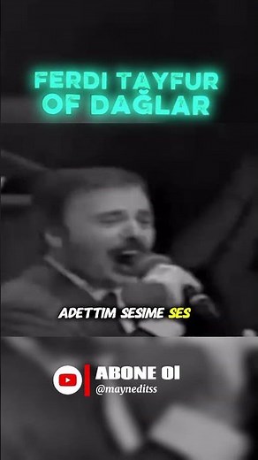 ferdi Tayfur Of Dağlar söylüyor#keşfet #müslümgürses #ferditayfur #arabesk #müzik #ferdibaba #türkü