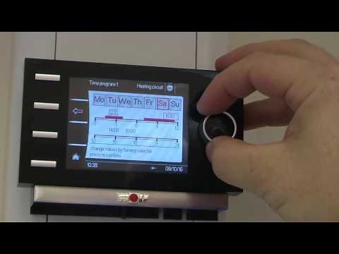 WOLF Boiler Control Panel Tutorial - PlumbFix.ie
