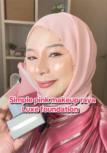 Simple Pink Makeup Tutorial with Luxe Foundation