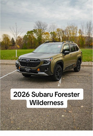 Exploring the 2026 Subaru Forester Wilderness