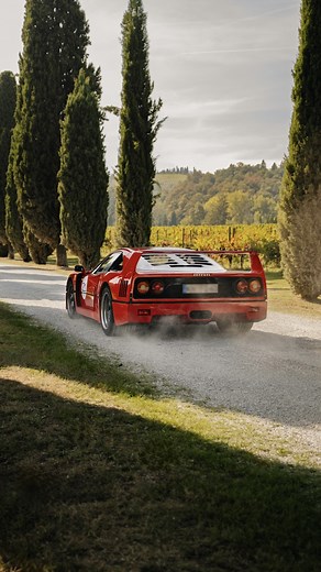 Rev up the adrenaline and dive into the iconic #FerrariLegacyTour. #FerrariF40 #DrivingFerrari #Ferrari | Ferrari