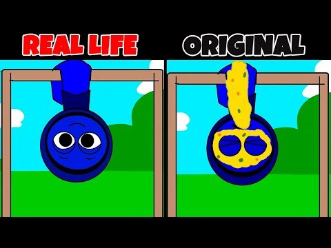 JEVIN play on the monkey bars | Original vs Plush Toys