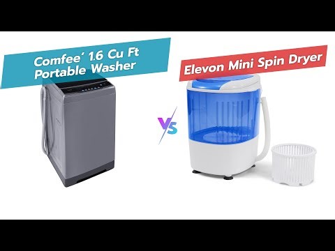 Compact Washer Showdown: COMFEE' vs Elevon Mini Spin Dryer 🧺⚡️ | Portable Laundry for Apartment & R