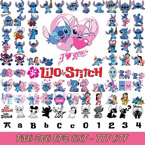 1000 Stitch Svg, Stitch and Angel SVG Bundle, Stitch Svg, Stitch Couple Svg, Png, Stitch Love Svg, Angel, Stitch With Angel Svg Png,love Svg - Etsy Australia