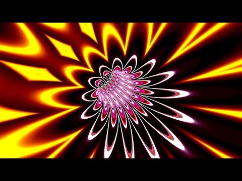 4k Abstract Trippy Fast moving Neon light Screensaver Multi Color TV background Video meditation