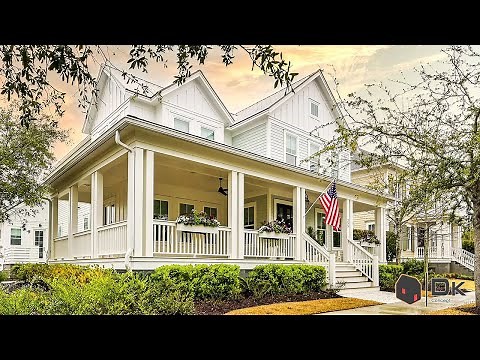 SOUTHERN LIVING | Gorgeous White Farmhouse Floor Plan Home Tour