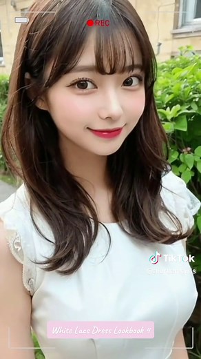 The AI generated girls wearing a white lace dress that you had in your dreams, now with depth-based animation, shaky camera effect and eye blinking. #dreamaigirls #stablediffusion #ai #aiart #aiidol #aiimages #aigenerated #fashion #japanese #aibeauty #aiphotos #lookbook
