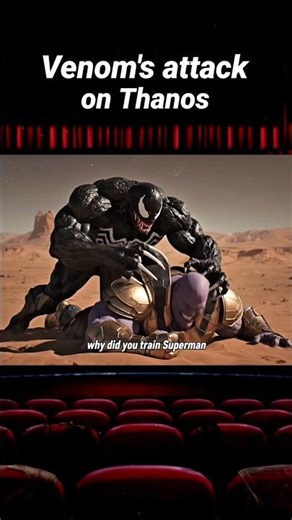 Venom attack on Thanos #Venom #Thanos #AIShortFilm