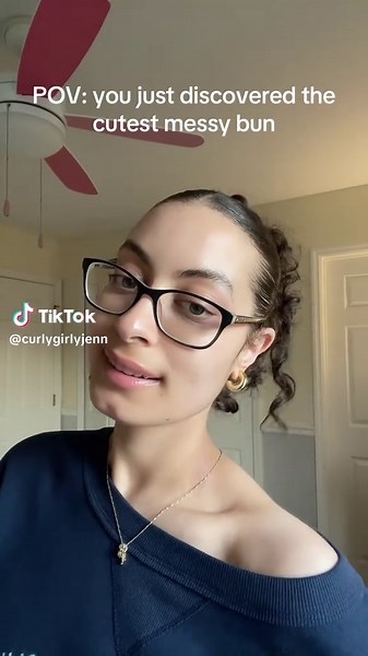 Curly Hair Styling: Master the Messy Bun