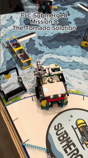 FLL Submerged Mission 8 Fastest Solution