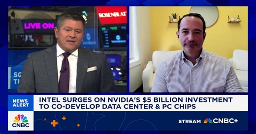 Moor Insights & Strategy CEO: Nvidia investment is all upside for Intel