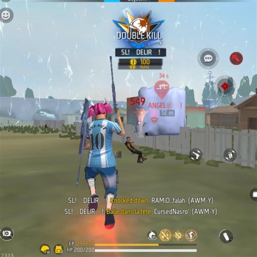 Old School 4v4 Free Fire Gameplay Analysis