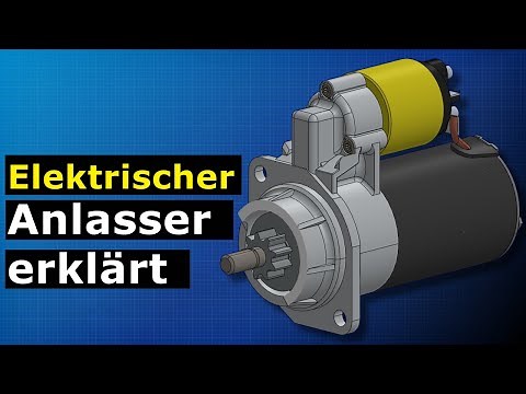 The starter motor - How the electric starter motor works in cars