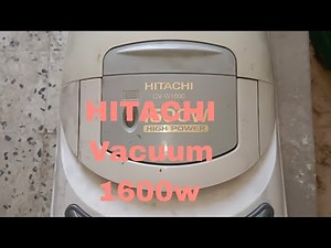 How to repair 1600w Hitachi vacuum