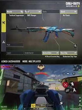 ASM10 SMART ACE 💀 | Silent Walk + Perfect Positioning Clutch in CODM S&D #assaultrifle #cod #codm