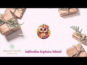 DIY Sublimation Print Keychain: A Complete Tutorial 🎨🔑 - long video