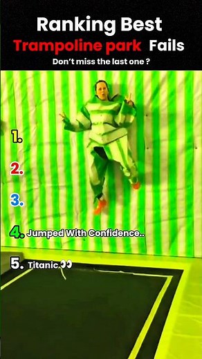 Best Trampoline Park Moments 😂👀 | #shorts #trampoline #funny