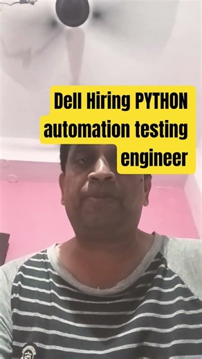 Dell Technologies Hiring 🔥 Python SDET | Software Engineer Job |