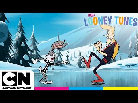 New Looney Tunes | Patinando sobre hielo | Especial Deportes de invierno 🥇| Cartoon Network