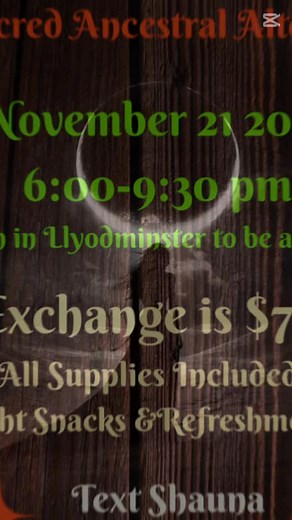 Don’t miss out, honouring the past, moving into the future!#spiritualjourney #ancestorworship #shaunasmagicalmusings #ancestoraltar | Shauna’s Magical Musings | Facebook