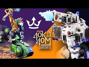 Tau vs Orks - 2000pt Warhammer 40k in 40m Battle! Adrians Tide of Green vs the tide of Blue!