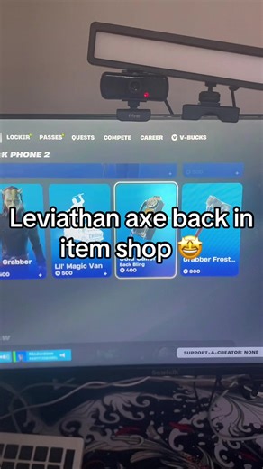 Leviathan Axe Returns to Fortnite Item Shop