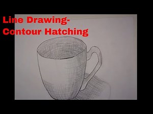 Contour Hatching Drawing for Beginners